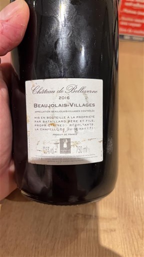 Beaujolais Beaujolais Villages Château Belleverne 2016