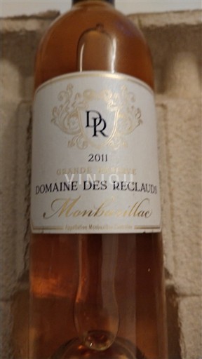 Lounais-Ranska Monbazillac Domaine S Reclauds Grande Réserve 2011