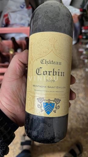 Bordeaux Montagne-saint-émilion Château Corbin 2009