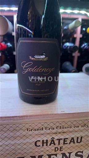 Vùng trồng nho được cấp phép California Thung lũng Anderson Goldeneye Ten Degrees 2019