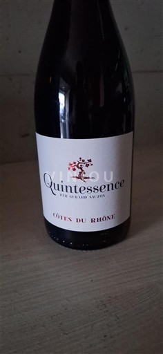 Rhônen laakso Côtes-du-rhône Quintessence 2023