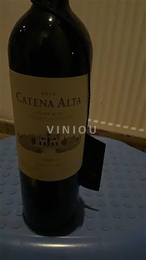 Mendoza Non specificato Catena Alta Cabernet Sauvignon 2018