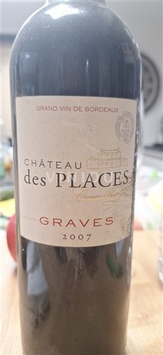 Bordeaux Graves Château S Places 2007