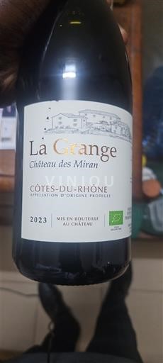 Valle del Rodano Côtes-du-Rhône Château S Miran La Grange 2023