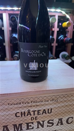 Vin Rouge sec Pinot Noir Huguenot 2018 France Bourgogne Bourgogne Côte d'Or AOC