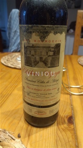 Bordeaux Not Specified Château Peyregh 2007