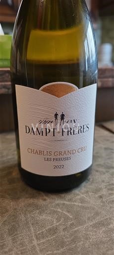 Bourgogne Chablis Grand Cru Damp Frères Les Preuses 2022