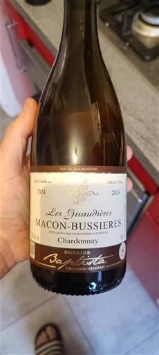 Burgundsko Mâcon a mâconské vesnice Domaine Baptista Les Giraudières 2024