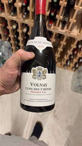 Borgoña Volnay Premier Cru Château Meursault Clos des Chênes 2020
