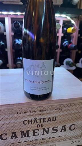 Mosel Hoffmann Simon Piesporter goldtropfchen spatlese 2015