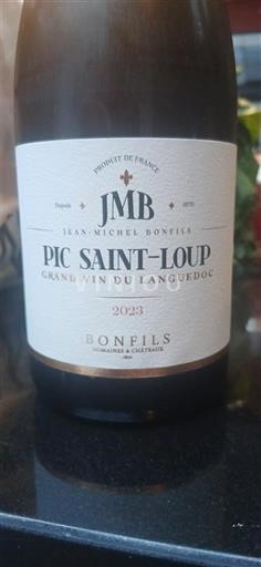 Langvedok Pic-saint-loup Bonfils JMB 2023