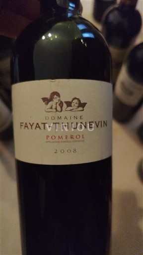 Bordeaux Pomerol Domaine Fayat-Thunevin 2008