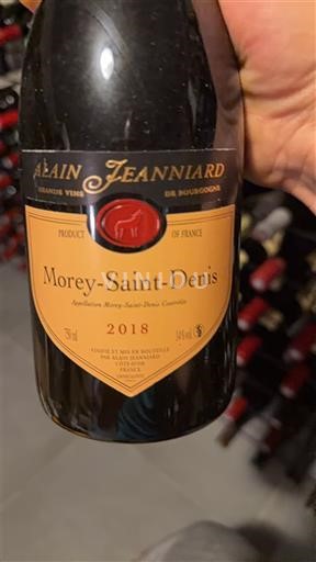 Burgundsko Morey-saint-denis Alain Jeanniard 2018