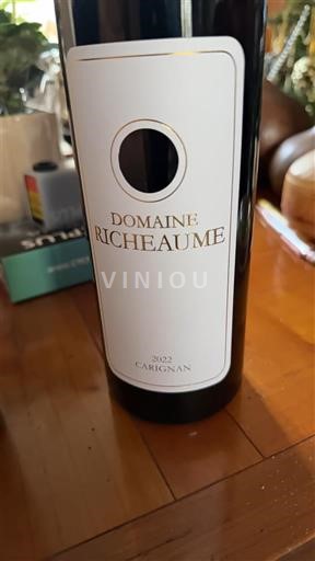 Provence, hạ lưu Rhône, Corse Địa Trung Hải Domaine Richeaume Carignan 2022