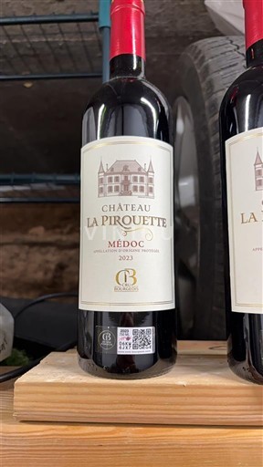 Bordeaux Médoc Cru Bourgeois Château La Pirouette 2023