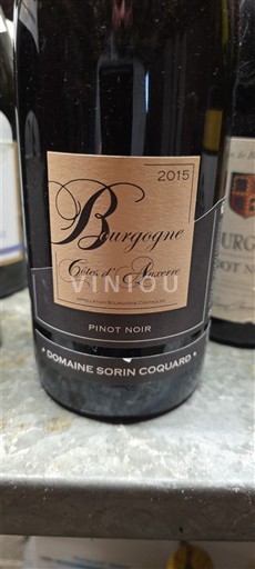 Burgundsko Bourgogne Côtes d'Auxerre Domaine Sorin Coquard Côtes d'Auxerre 2015