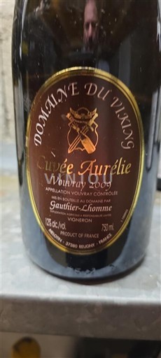 Loirevallei Vouvray Domaine Viking Aurélie 2009