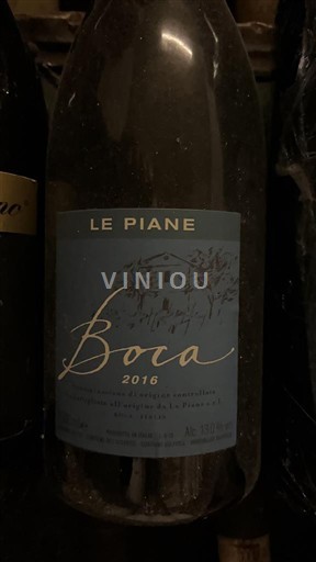 Piedmont Wines Boca Le Piane 2016
