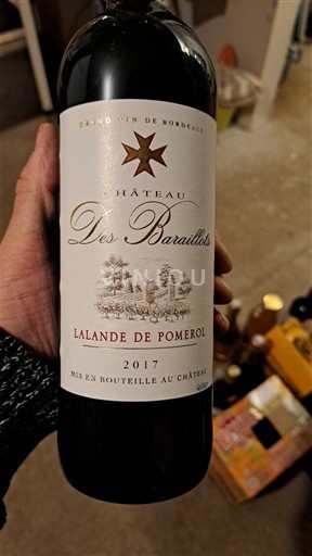 Burdeos Lalande-de-Pomerol Château S Barraillets 2017