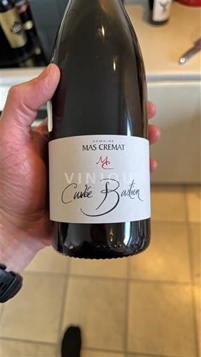 Víno Rouge sec Cuvée Bastien Mas Cremat 2021 Francie Roussillon Côtes-du-Roussillon AOC