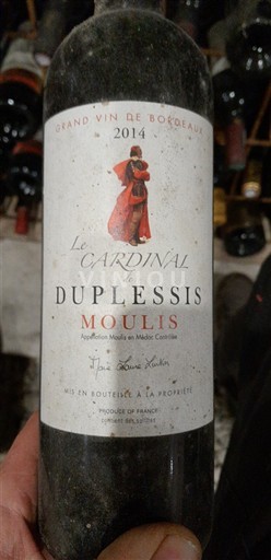 Bordeaux Not Specified Le Cardinal de Duplessis 2014
