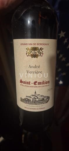 Bordeaux Saint-Émilion André Verrière 2019