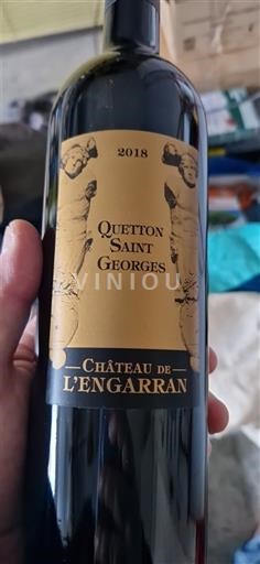 Langvedok Grès de Montpellier Château L'Engarran Quetton Saint Georges 2018