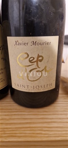Vale do Ródano Saint-Joseph Xavier Mourier Cep d'Or 2010
