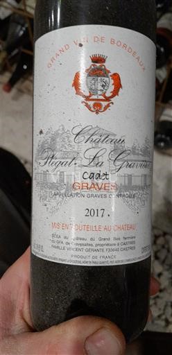 Burdeos Graves Château Pilegri La Gravière Cadet 2017