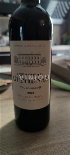 Bordeaux Moulis-en-Médoc Cru Bourgeois Château Guitignan 2021