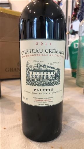 Provence Bảng màu Château Crémade 2014