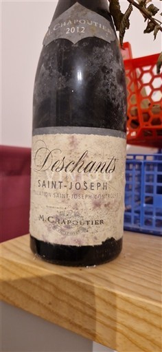 Weine Rouge sec Deschants M. Chapoutier 2012 Frankreich Rhônetal Saint-Joseph AOC