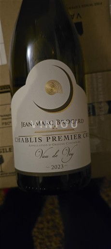 Burgundia Chablis Premier Cru Jean-Marc Brocard Vau de Vey 2023