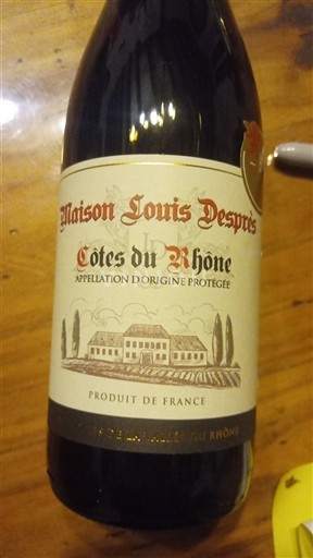 Valle del Rodano Côtes-du-Rhône Maison Louis Després Senza annata