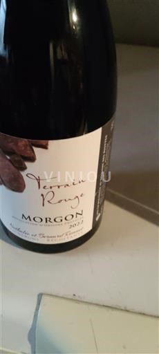 Vine Rouge sec Terroir Rouge Nathalie et Bernard Remuet 2022 Frankrig Beaujolais Morgon AOC