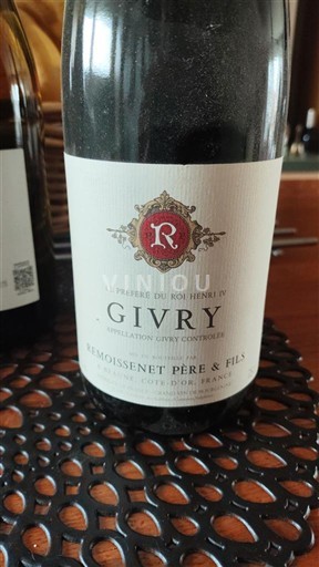 Burgundi Givry Remoissenet Père & Fils 2018