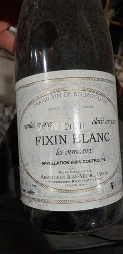 Burgundy Fixin Armelle et Jean-Michel Molin Les Ormeaux 2010