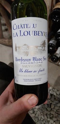 Bordeaux Bordeaux hvid Château La Loubeyre 2023