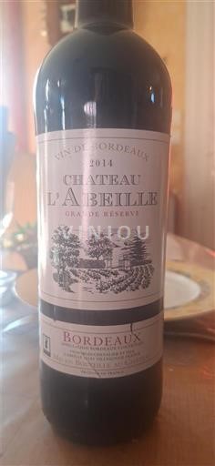 Bordeaux Château L'Abeille Grande Réserve 2014