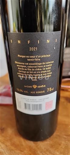 Geneva Not Specified La Cave de Genève Infini 2021