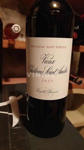 Bordeaux Montagne-saint-émilion Château Vieux Château Saint André 2022