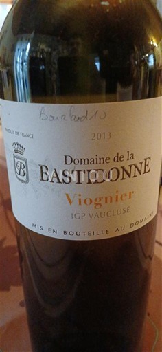 Provence, Nedre Rhône-dalen, Korsika Vaucluse Domaine La Bastidonnie Viognier 2013