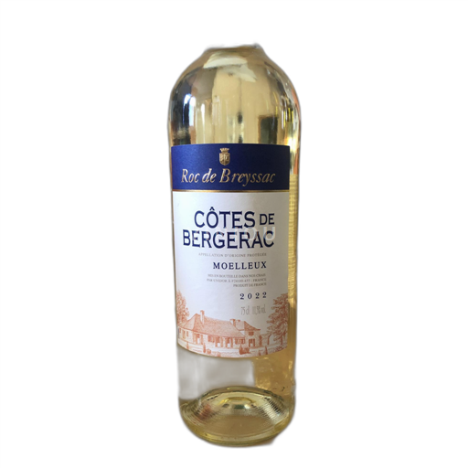 Sudoeste Côtes de Bergerac Roc de Breyssac Moelleux 2022