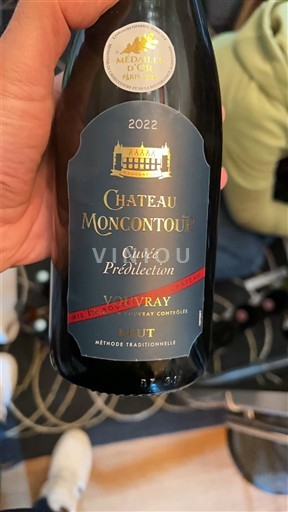 Loirevallei Vouvray Château Moncontour Prédélection 2022