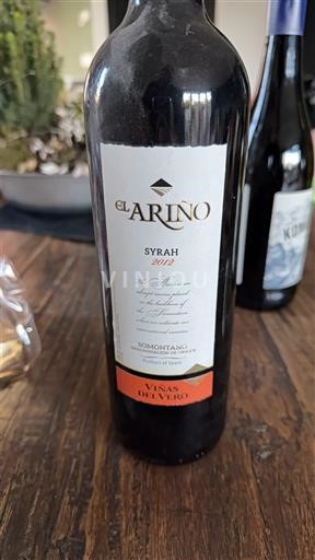 Aragon Somontano Viñas del Vero El Ariño Syrah 2019