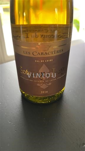 Loiretal Coteaux-du-Layon Les Caractères 2016