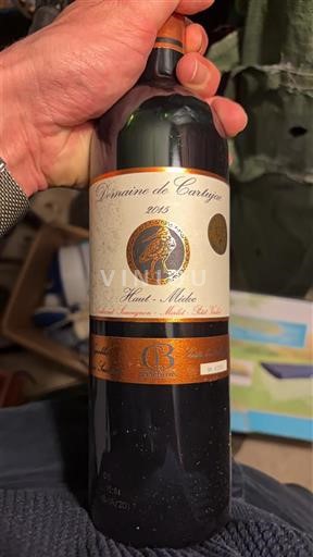 Vina Rouge sec Domaine Cartujac 2015 Francija Bordeaux Haut-Médoc AOC