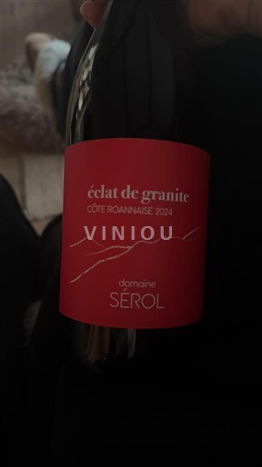 Lugina e Luarës Côte-roannaise Domaine Sérol Éclat de Granite 2024