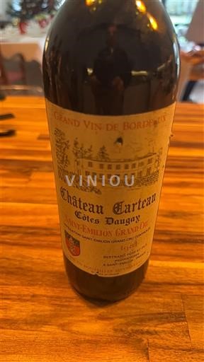 Bordeaux Saint-Émilion Grand Cru Grand Cru Château Coteau Côtes Daugay 1981