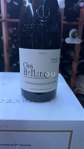 Rhônevallei Châteauneuf-du-Pape Clos Bellane Urgonien 1,14 hectare 2020